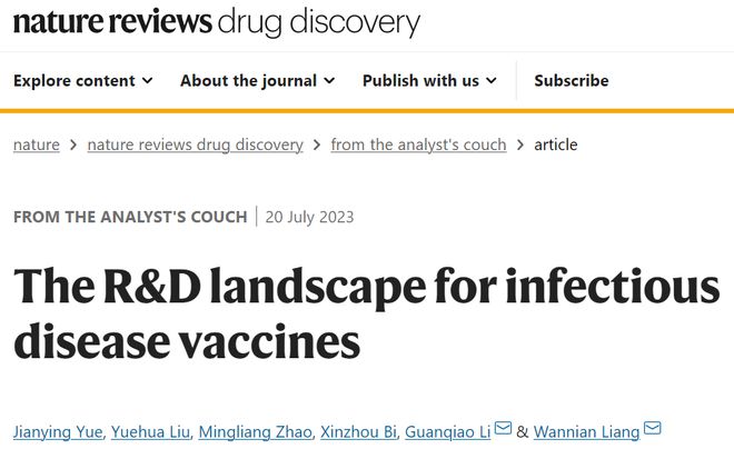 Nature系列综述：传染病疫苗研发全景图(图1)